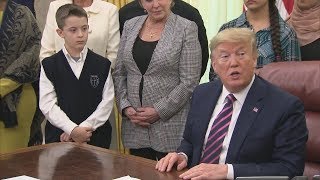 Right to Pray in Public Schools President Trump announcement: full video