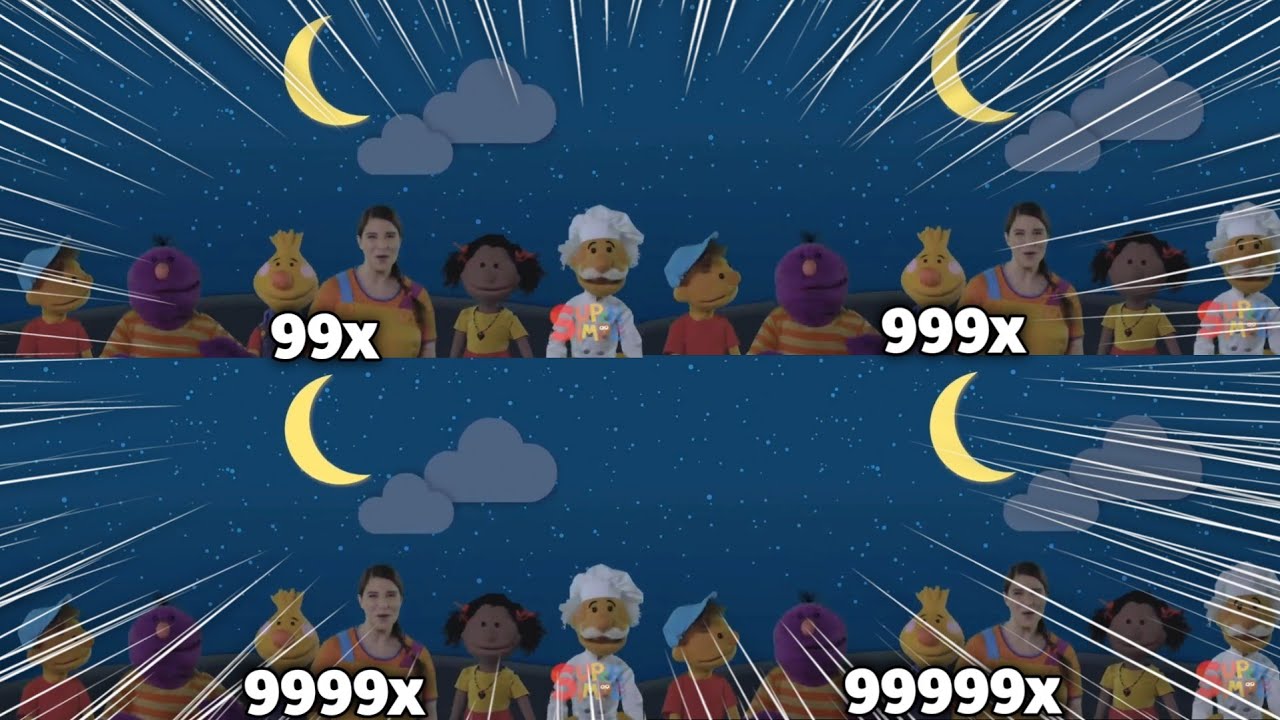 Super Simple Songs LoveYou In The Morning Warp at 999999x Speed