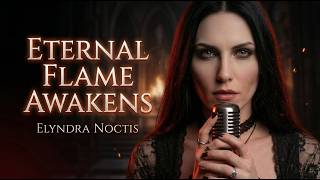 Eternal Flame Awakens | Epic Gothic Symphonic Rock | Female Vocal | Elyndra Noctis | Official Video