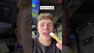I ate food from Top Golf for the day! #shorts #sports #food