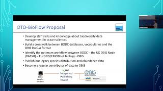 Building A Pipeline For Biodiversity Data From The British Oceanographic Data Centre To Obis