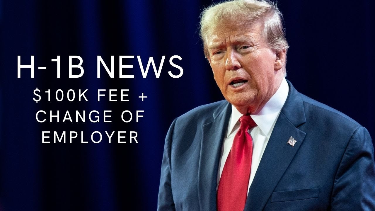 Обновление H-1B: смена работодателя и сбор в размере 100 000 долларов США
