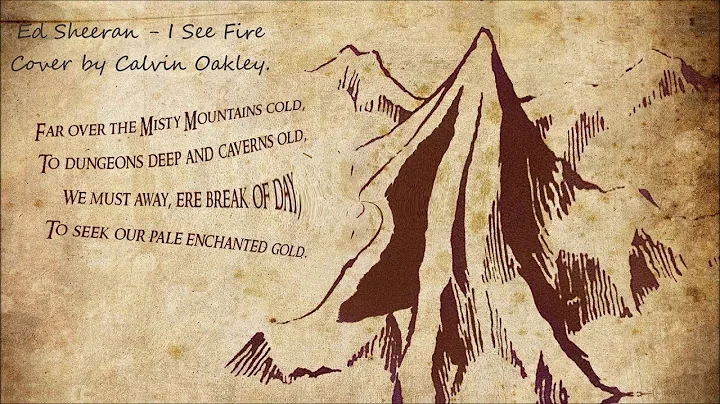 Ed Sheeran - I see Fire, Cover by Calvin Oakley an...