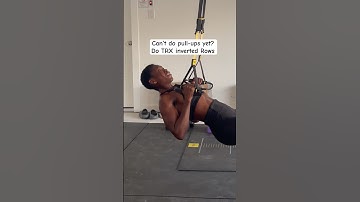 Inverted Row using your TRX for Back Muscles #shorts #trxworkout #backexercises