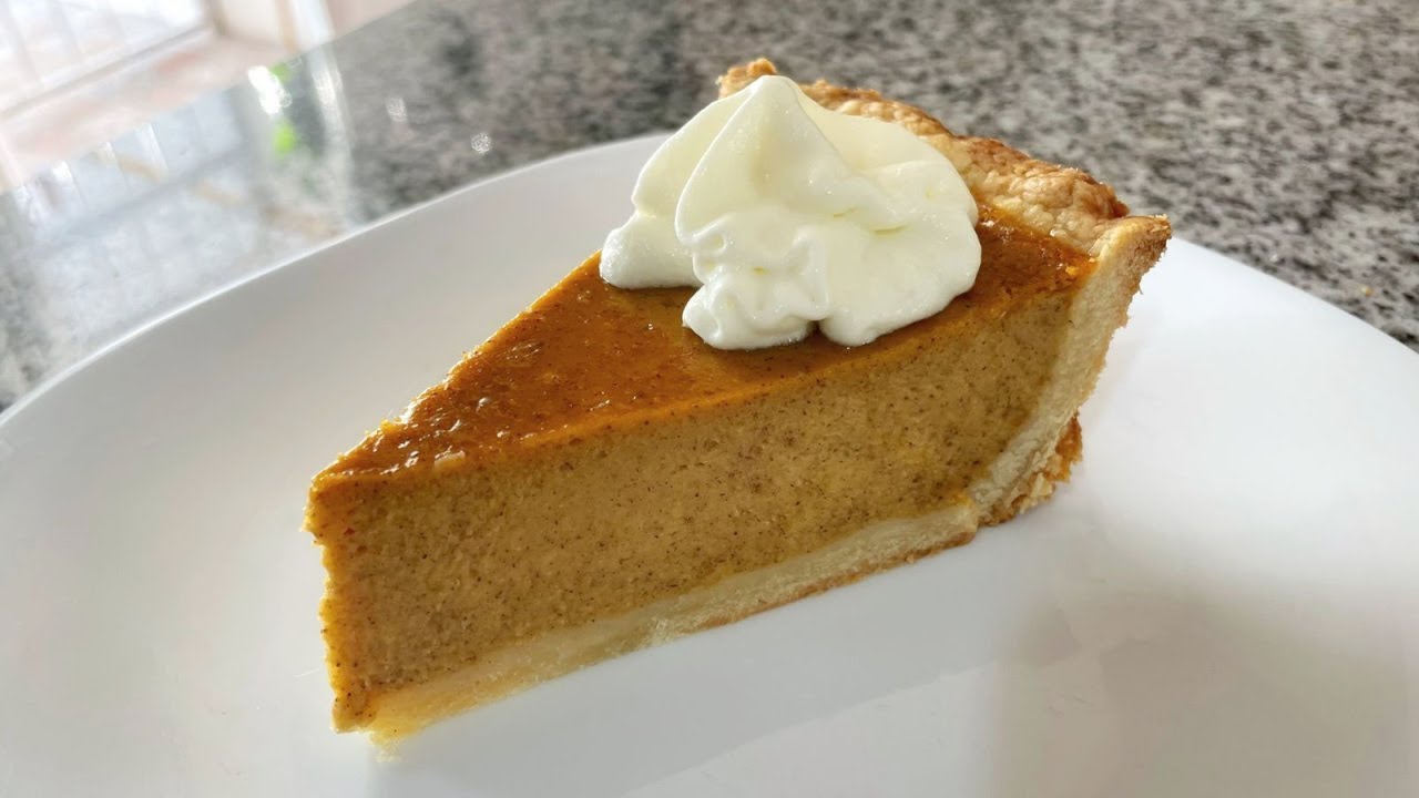 PIE DE CALABAZA - PAY DE CALABAZA - TARTA DE CALABAZA