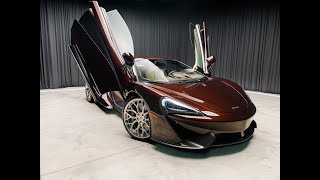 2016 McLaren 570S – Elite Bourbon, B&W Audio, Carbon Spoiler | HC-1130