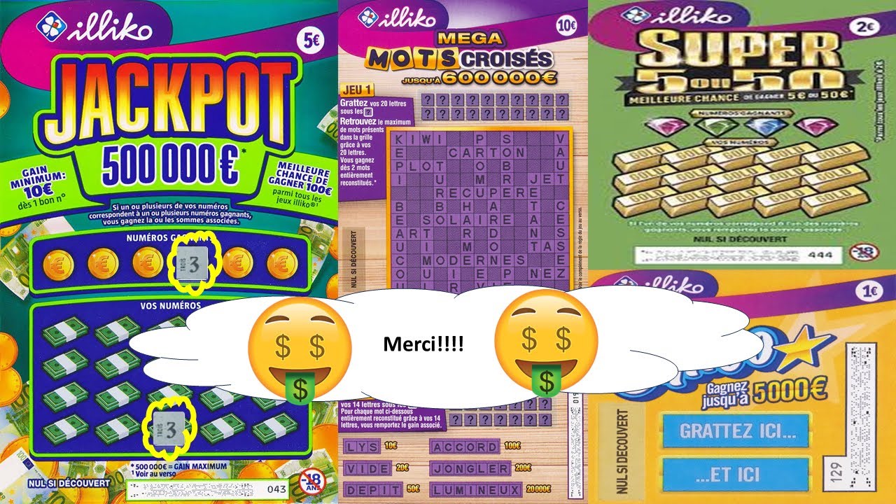 Grattage des tickets (FDJ)