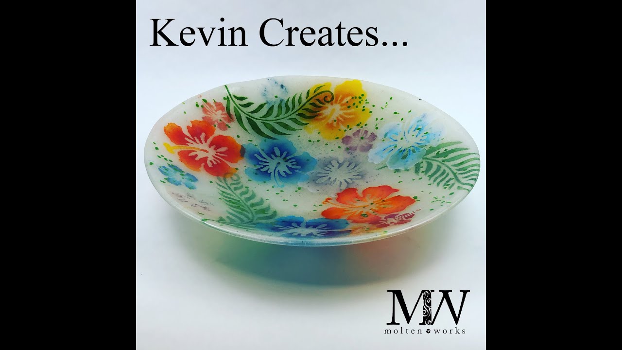 Kevin Creates a Hibiscus Bowl