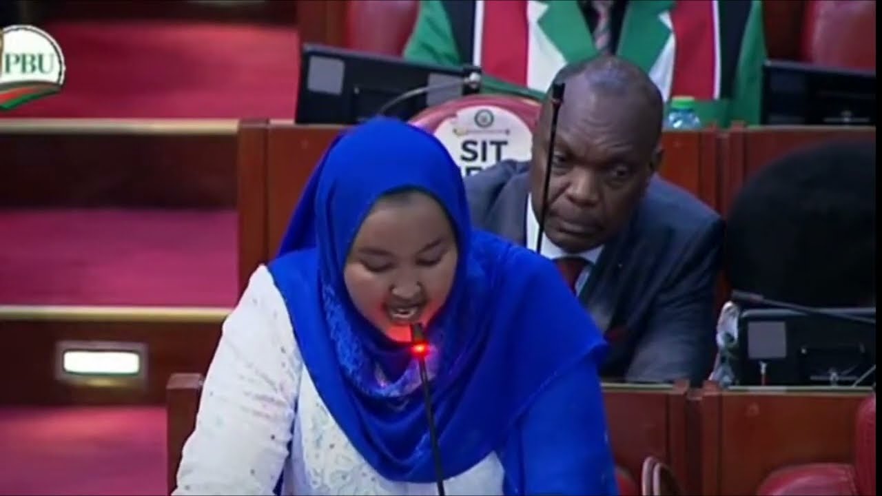 Drama in Parliament as MP Fatuma Gede tables Ruto's documents.
