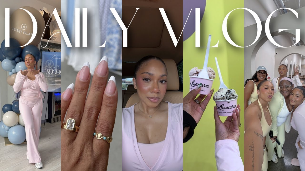 Spend A Weekend In My Life 🎀 Pilates events, loving on others (ft. Flo Health) | Vlog