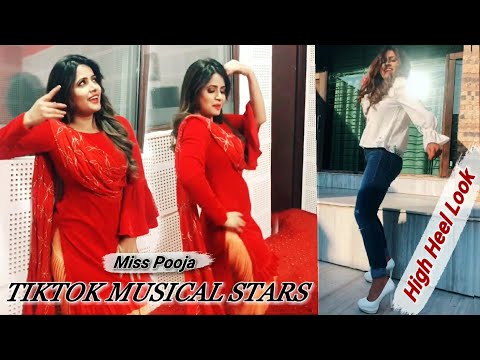 Miss Pooja ।All TikTok Fun। Dance। Acting। Punjabi Suit Look।High Dance ।@themisspooja