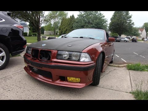 BMW E36 MUFFLER DELETE 328is (STOCK BACKFIRE)