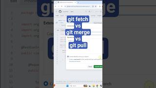 Git Fetch vs Git Pull vs Git Merge | Complete Git Commands Explained with Live Demo 🔥 #git  #coding