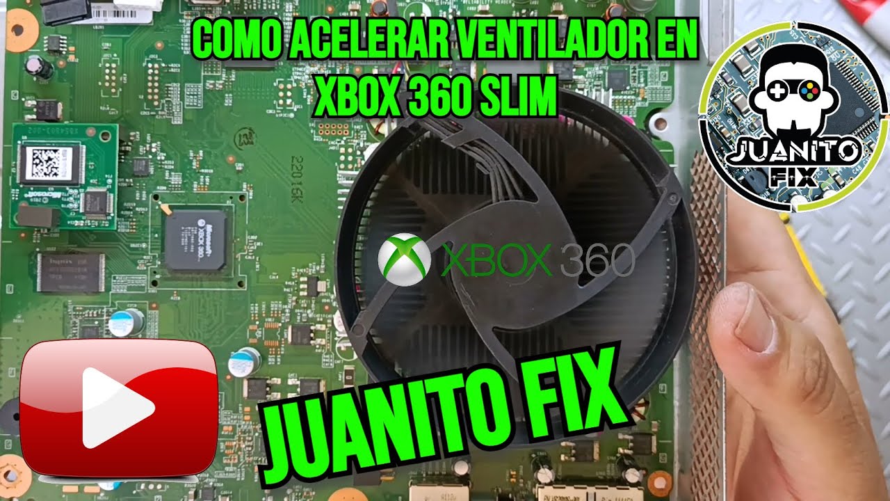 Cómo acelerar ventilador en Xbox 360 Slim / Speed up fan on Xbox 360 Slim