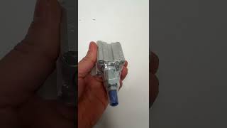 Airtac SDA Series: Double-axis Compound Stroke Adjustable Cylinder - SDAJ25X10-10S