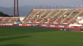 成年少年男子共通4×100mリレー 準決勝2組 20171009 飯塚選手アンカー
