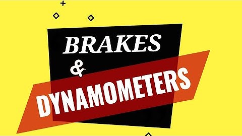 Introduction to Dynamometers