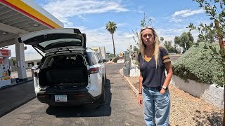 She Caught A Flat On The Way To The Hospital!