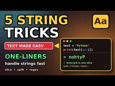 5 Python String Tricks Every Beginner Should Know (Text Made Easy)