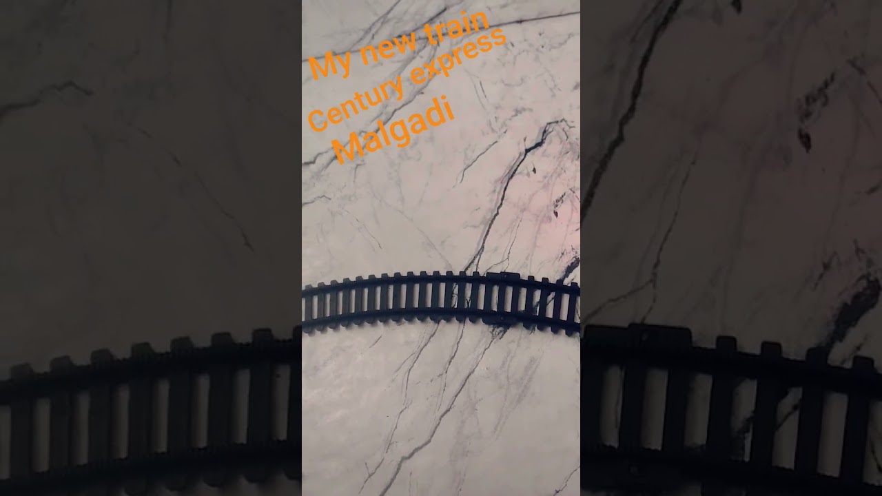 my new train century express Malgadi 