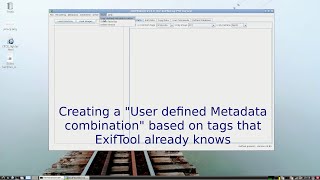 jExifToolGUI: User defined Combinations Simple (01)