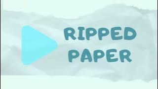 SOUND EFFECT . EFEK SUARA KERTAS SOBEK free (NO COPYRIGHT)