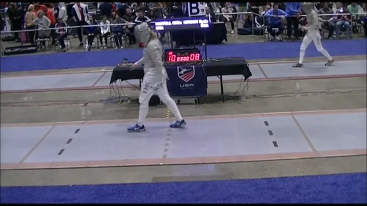 2017 Junior Olympic Women's Saber Quarters: Harril...