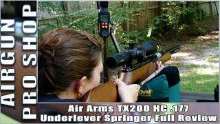 AIRGUN REVIEW – Air Arms TX200 HC .177 Underlever Springer – My First Look At A High End Springer