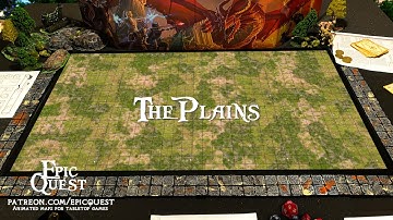Epic Quest - The Plains - Animated maps for role-playing and tabletop miniature games / D&D