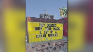 A Dallas bar had a special request for WFAA's Pete Delkus