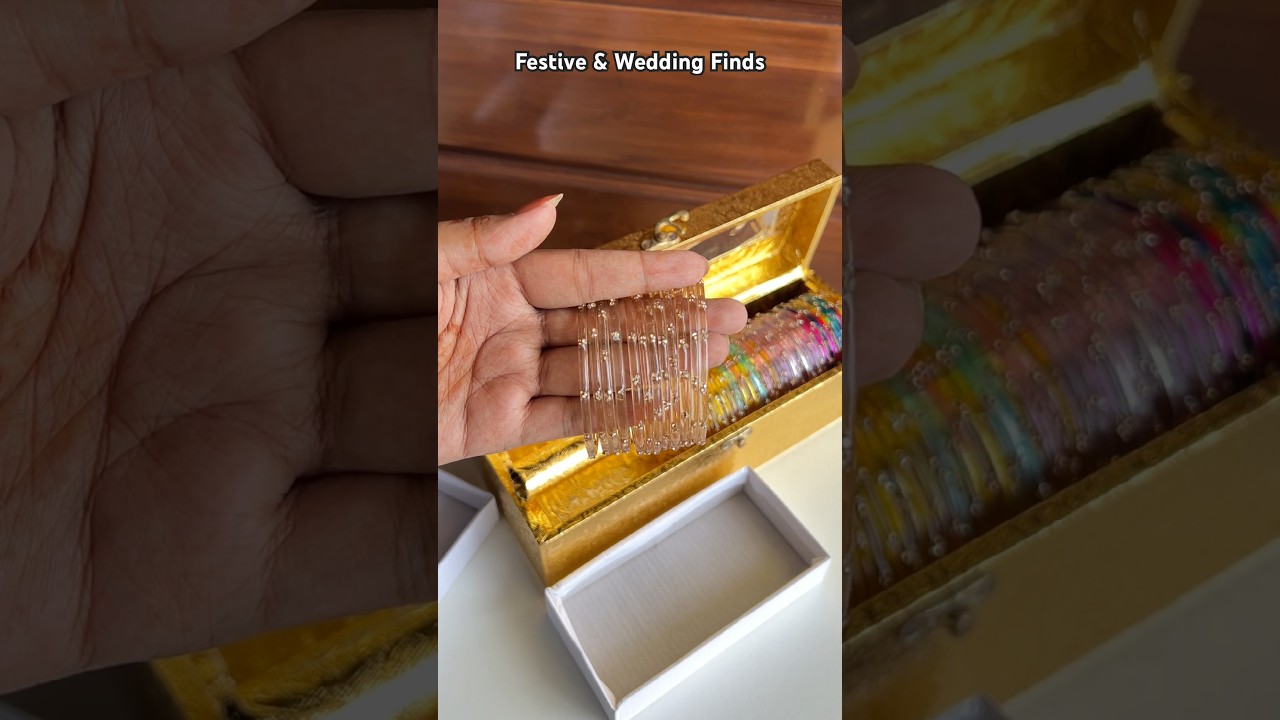 Glass Bangles Haul ✨