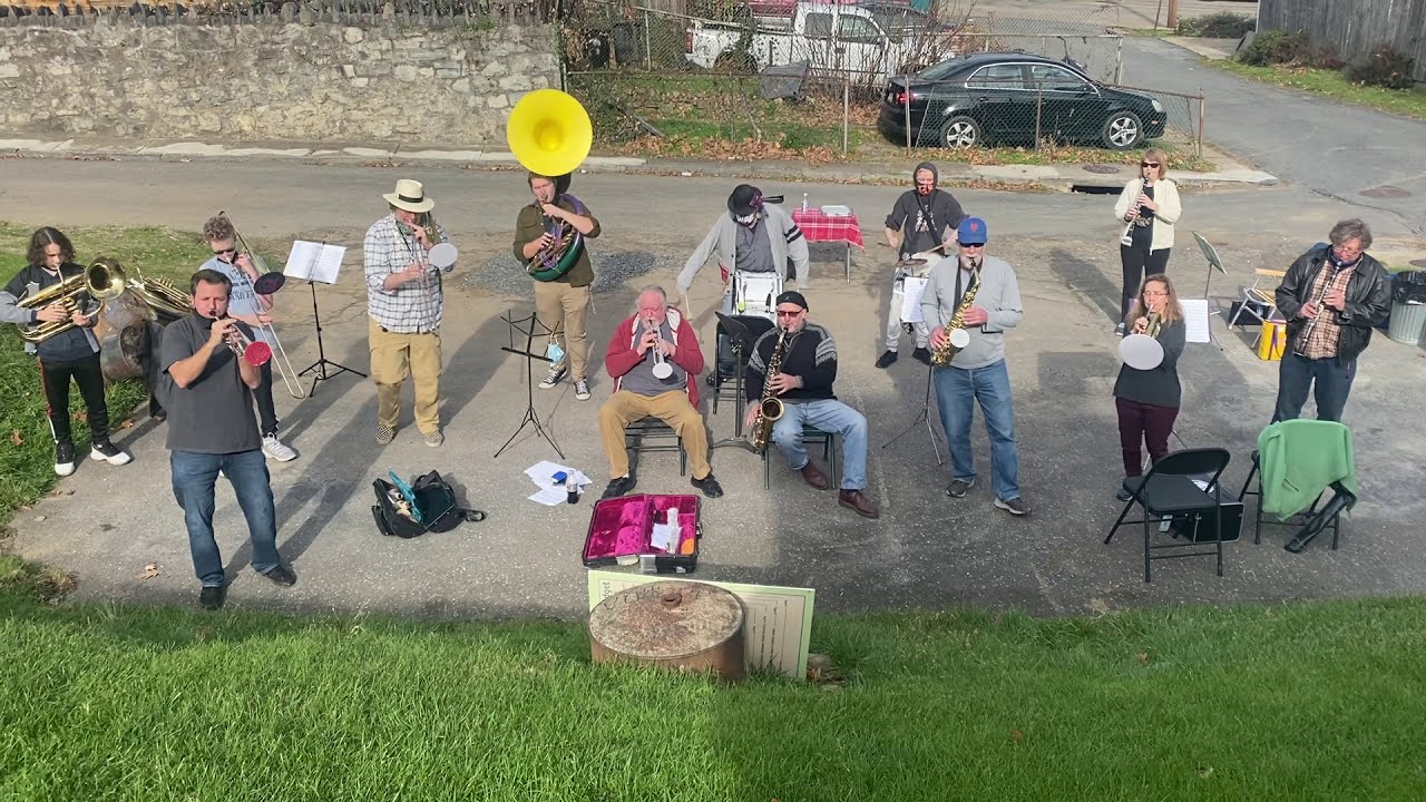 Happy 20th Anniversary, Lloyd and Terry, from Big Easy Easton Brass