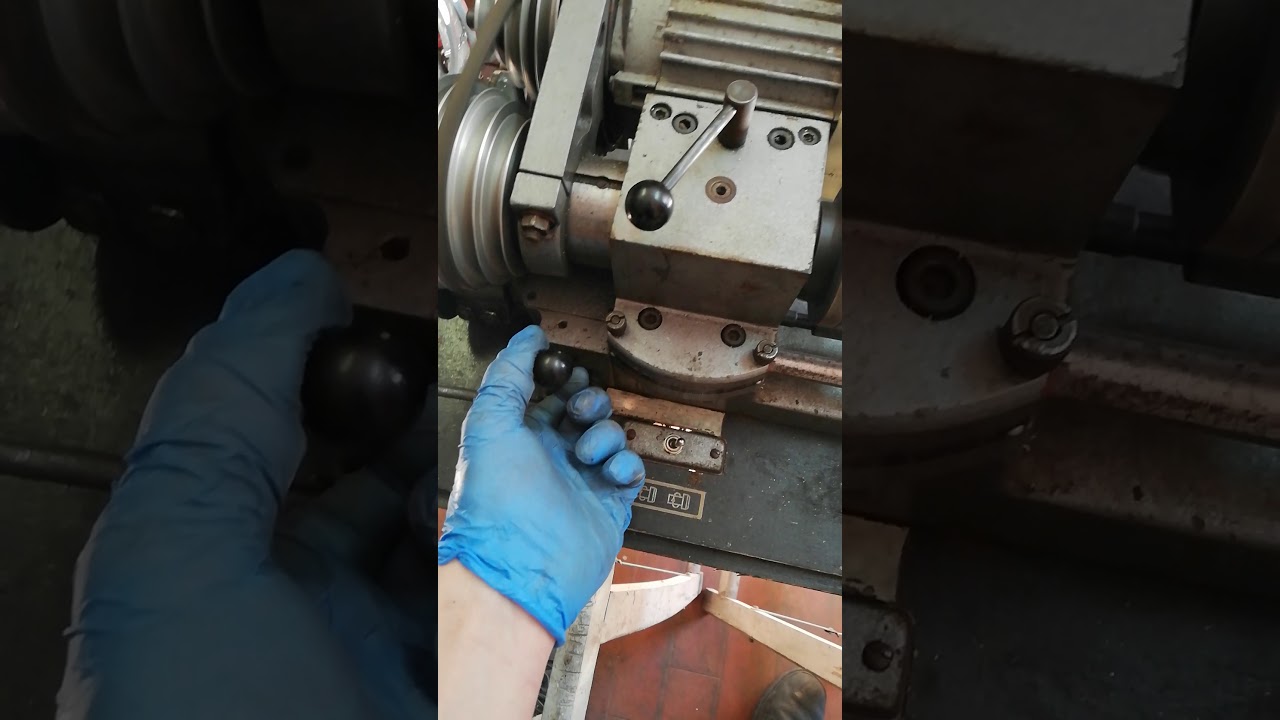 Russian lathe emco copy tornio russo vintage cccp YouTube