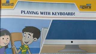 Famous 1st Std CBSE Computer Text Book Chapter 4 "Playing With Keyboard" Profile