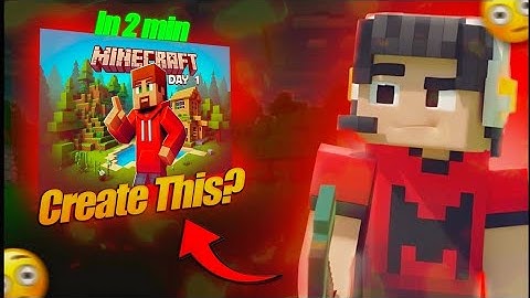 How To Create EPIC Minecraft Thumbnails on Your Phone Computer in Minutes! 2024