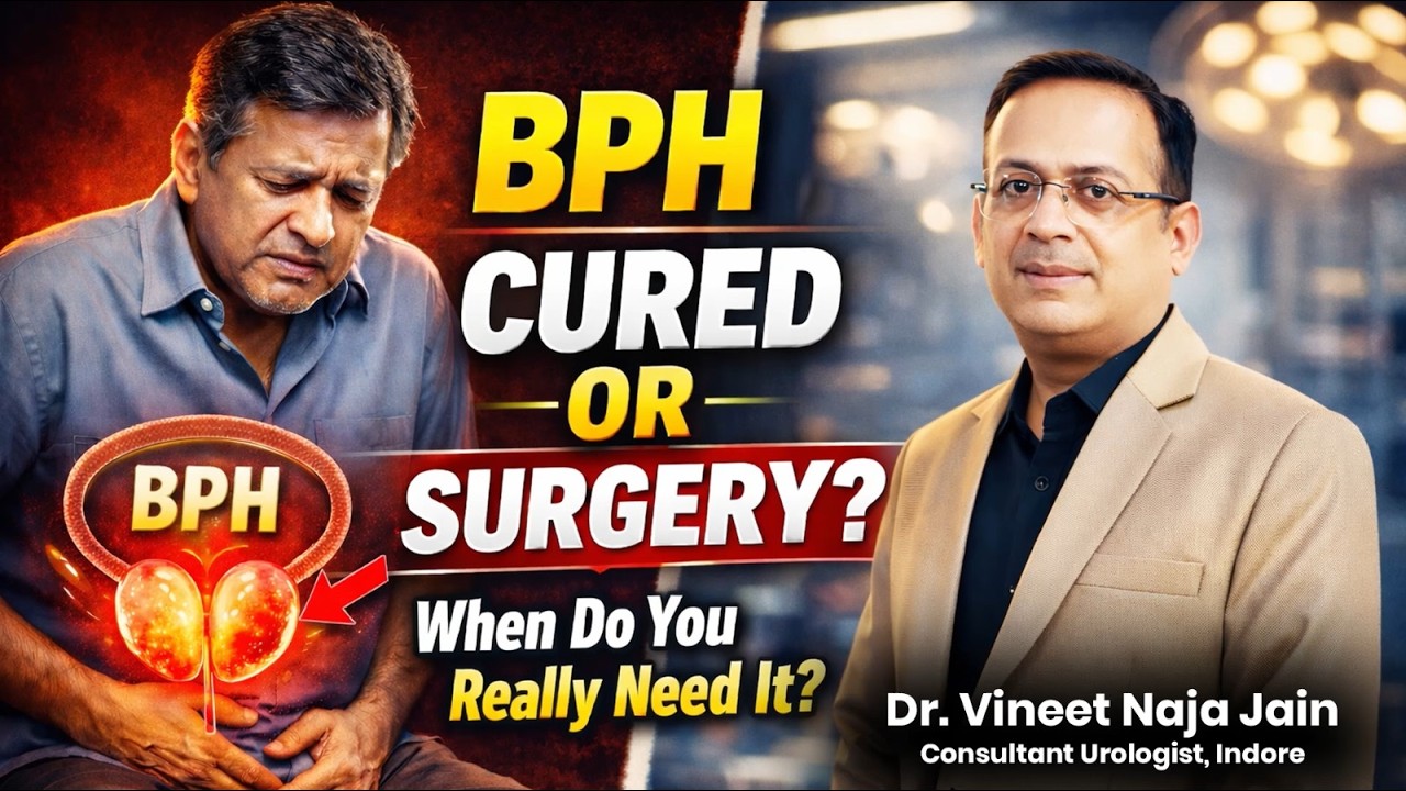 BPH (Prostate Enlargement) Treatment in Hindi | Medicine vs Laser Surgery | कब ज़रूरी है ऑपरेशन?