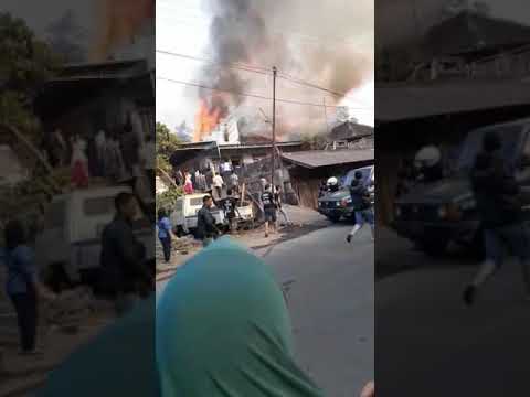 Kebakaran Dusun Sawiran Desa Dawuan Sengon Kecamatan Porwodadi Pasuruan