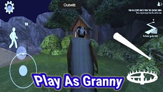 [ Techno Gamerz ] Play As Granny Ice Scream 8 Outwitt Full Gameplay l Ice Scream 8 Outwitt Mod apk