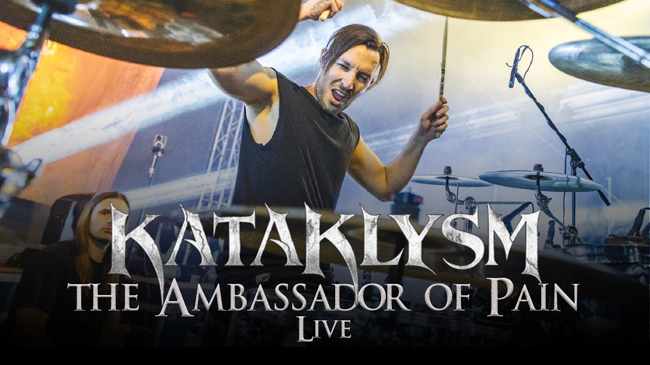 Watch James Payne - KATAKLYSM "The Ambassador Of Pain" Live Drum Cam 2025 (Rockstadt Extremefest) on YouTube Watch James Payne - KATAKLYSM "The Ambassador Of Pain" Live Drum Cam 2025 (Rockstadt Extremefest) on YouTube
