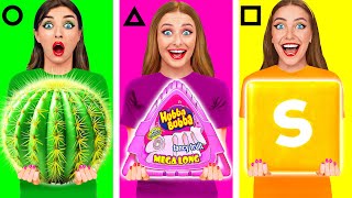 Geometric Shape Food Challenge | Simple Kitchen Recipes By Multi Do Food Challenge