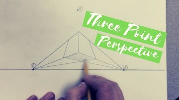 LEARN TO DRAW: Three Point Perspective