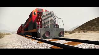 CAN A TRAIN JUMP? Train Jump Impossible Ramp Game Play screenshot 1