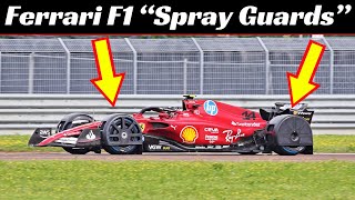 Ferrari F1-75 "Spray Guards" (Paraspruzzi) + SF-24 "Miami Livery" Test Day at Fiorano - May 9, 2024 F1 Ferrari Livery 2024 Miami