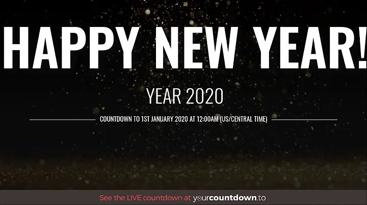 New Years Countdown - Sam Dunaway