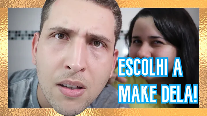 MEU MARIDO ESCOLHEU MINHA MAKE | Desafio da Quaren...