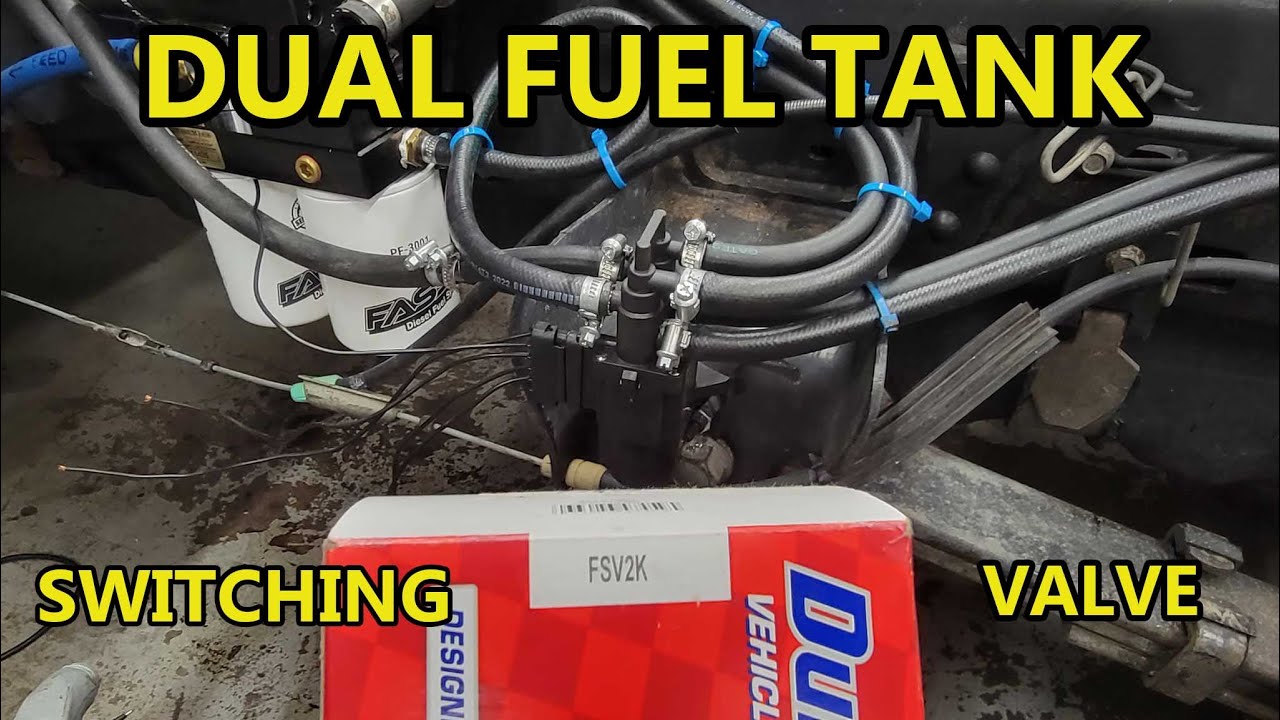 Dual Fuel Tank Switching Valve Fsv2K Function And Operation (Diesel Fuel And Wmo With Fass Pump)