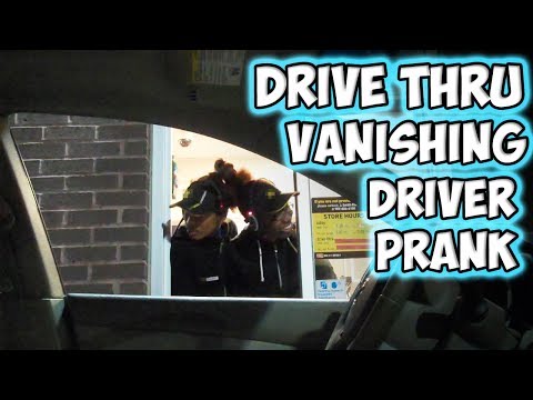 Drive Thru Vanishing Driver Prank!