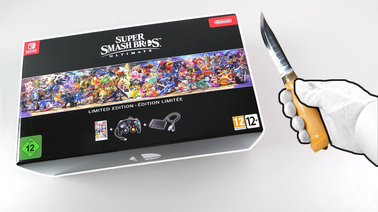 deform Lighed tøffel Unboxing Super Smash Bros. Ultimate Limited Edition + Pro Controller (Nintendo  Switch) - YouTube