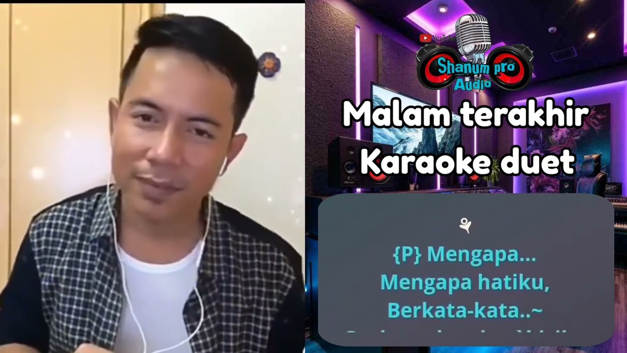 Malam terakhir | Karaoke duet | Smule