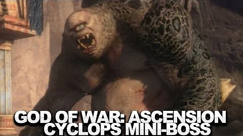 God of War: Ascension Walkthrough (Mini-Boss) - Cyclops